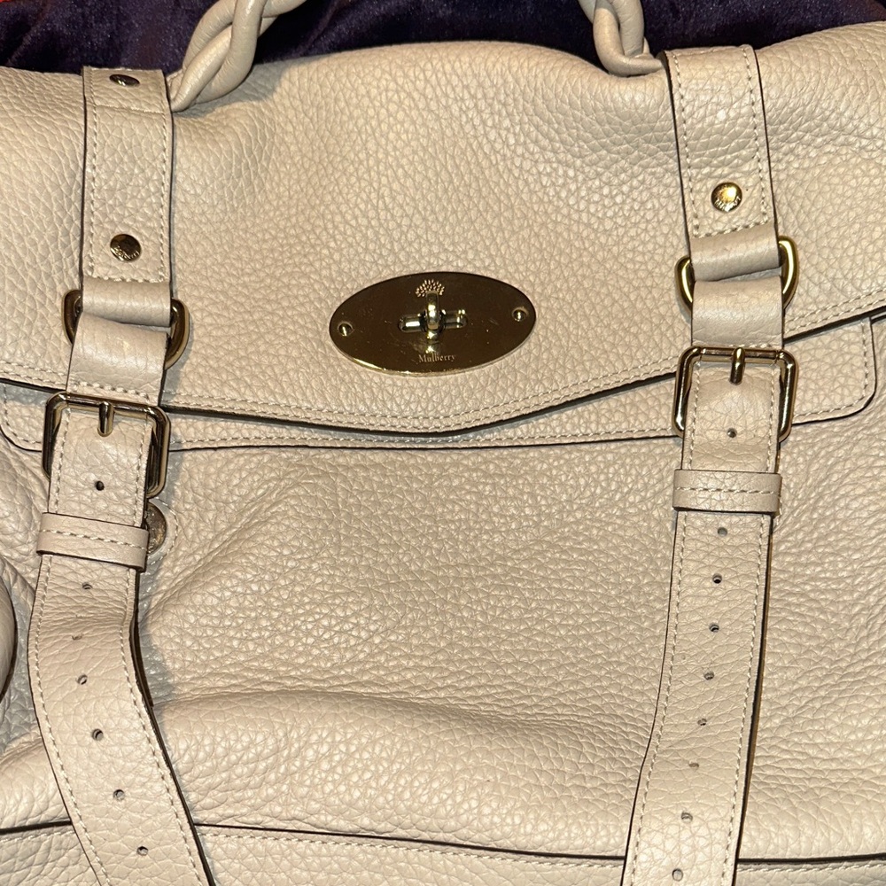 Mulberry Alexa Satchel with Buckle Detail - Picture 7 of 9
